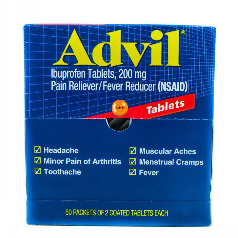 ADVIL IBUPROFEN TABLETS 50X2 - Grocery Shopping Online Jamaica