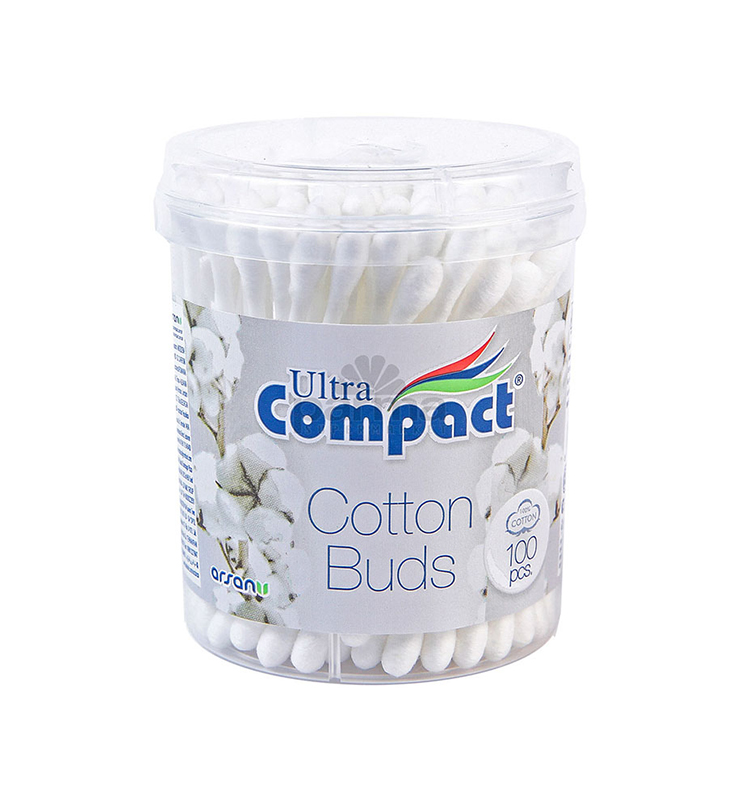 ULTRA COMPACT COTTON BUDS 100pcs - Grocery Shopping Online Jamaica